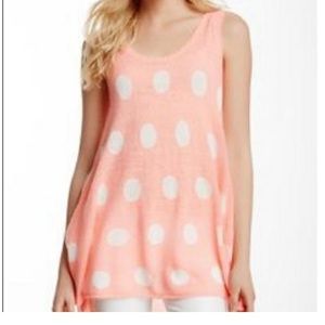 WildFox polka dot summer sleeveless top